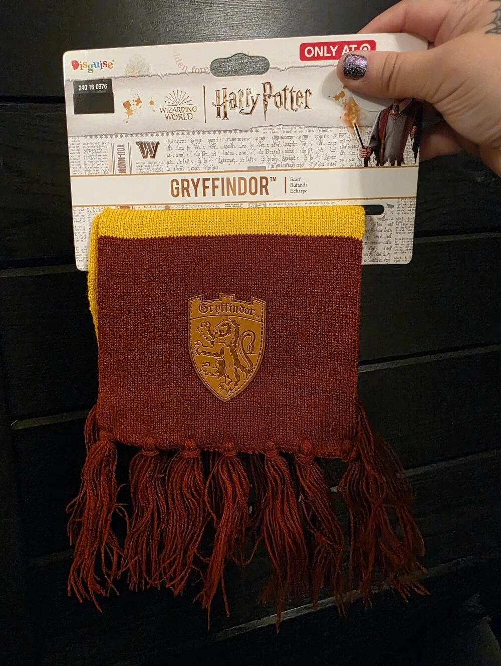Gryffindor Kids Scarf - Maroon & Yellow